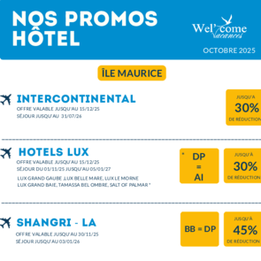 Promos hôtels