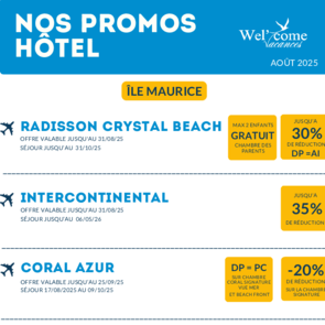 Promos hôtels